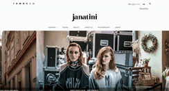 Desktop Screenshot of janatini.com